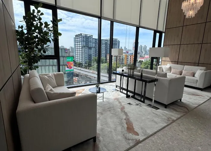 Luxury 1 Bedroom New Cbd High Fl Mrt Rama 9 Apartment *