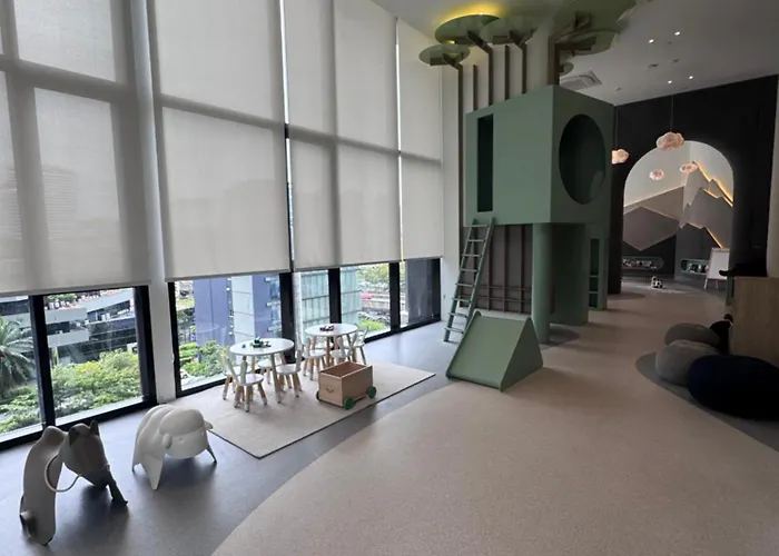 Luxury 1 Bedroom New Cbd High Fl Mrt Rama 9 * Bangkok