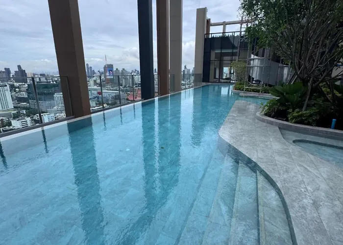 Apartment Luxury 1 Bedroom New Cbd High Fl Mrt Rama 9 *