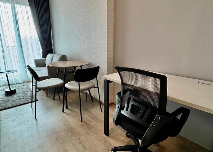 Apartment Luxury 1 Bedroom New Cbd High Fl Mrt Rama 9 *