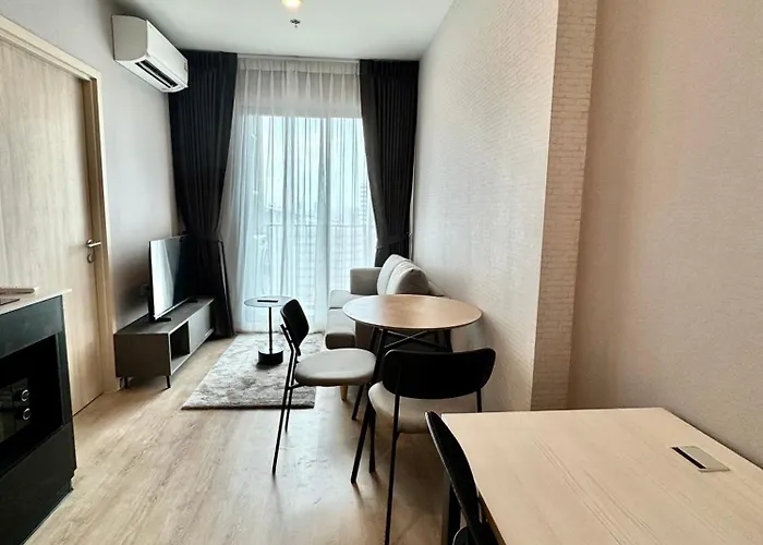 Apartment Luxury 1 Bedroom New Cbd High Fl Mrt Rama 9 *